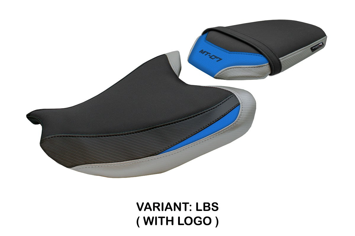 Yamaha MT-07 FZ07 2025 Seat Cover Tappezzeria Italia TPZ Silver Light Blue Black