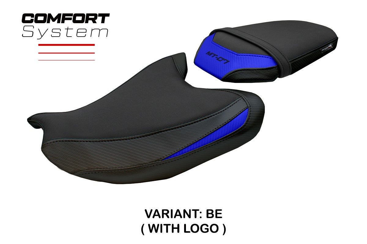 Yamaha MT-07 FZ07 2025 Seat Cover Tappezzeria Italia TPZ Comfort Blue Black