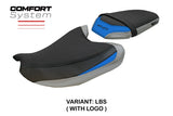 Yamaha MT-07 FZ07 2025 Seat Cover Tappezzeria Italia TPZ Comfort Silver Light Blue Black