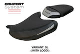 Yamaha MT-07 FZ07 2025 Seat Cover Tappezzeria Italia TPZ Comfort Silver Black