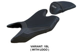 Funda de asiento Yamaha YZF R125 2019-2023 Tappezzeria Italia TPZ en negro