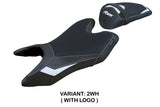 Yamaha YZF R125 2019-2023 Seat Cover Tappezzeria Italia TPZ in White