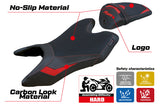 Yamaha YZF R125 2019-2023 Seat Cover Tappezzeria Italia TPZ in Red