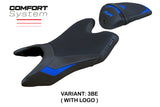 Funda de asiento Yamaha YZF R125 2019-2023 Tappezzeria Italia TPZ Comfort en azul