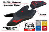 Yamaha YZF R125 2019-2023 Seat Cover Tappezzeria Italia TPZ Comfort in Red
