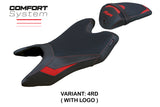 Yamaha YZF R125 2019-2023 Seat Cover Tappezzeria Italia TPZ Comfort in Red