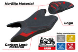 Yamaha YZF R125 2019-2023 Seat Cover Tappezzeria Italia TPZ Ultragrip in Red