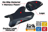 Yamaha R125 2024 Seat Cover Tappezzeria Comfort Grey Black