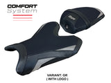 Yamaha R125 2024 Seat Cover Tappezzeria Comfort Grey Black