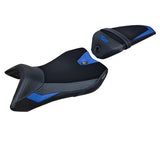 Yamaha YZF R125 2016-2018 Seat Cover Tappezzeria Italia TPZ Comfort in Blue and Black