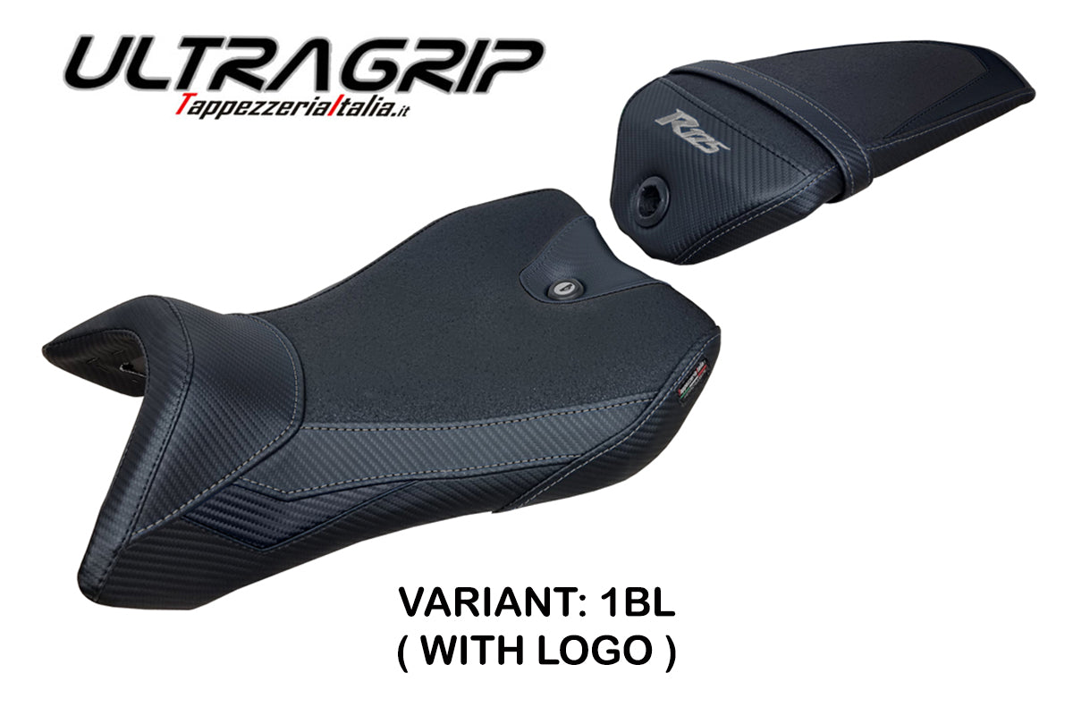 Yamaha YZF R125 2016-2018 Seat Cover Tappezzeria Italia TPZ Ultragrip in Black