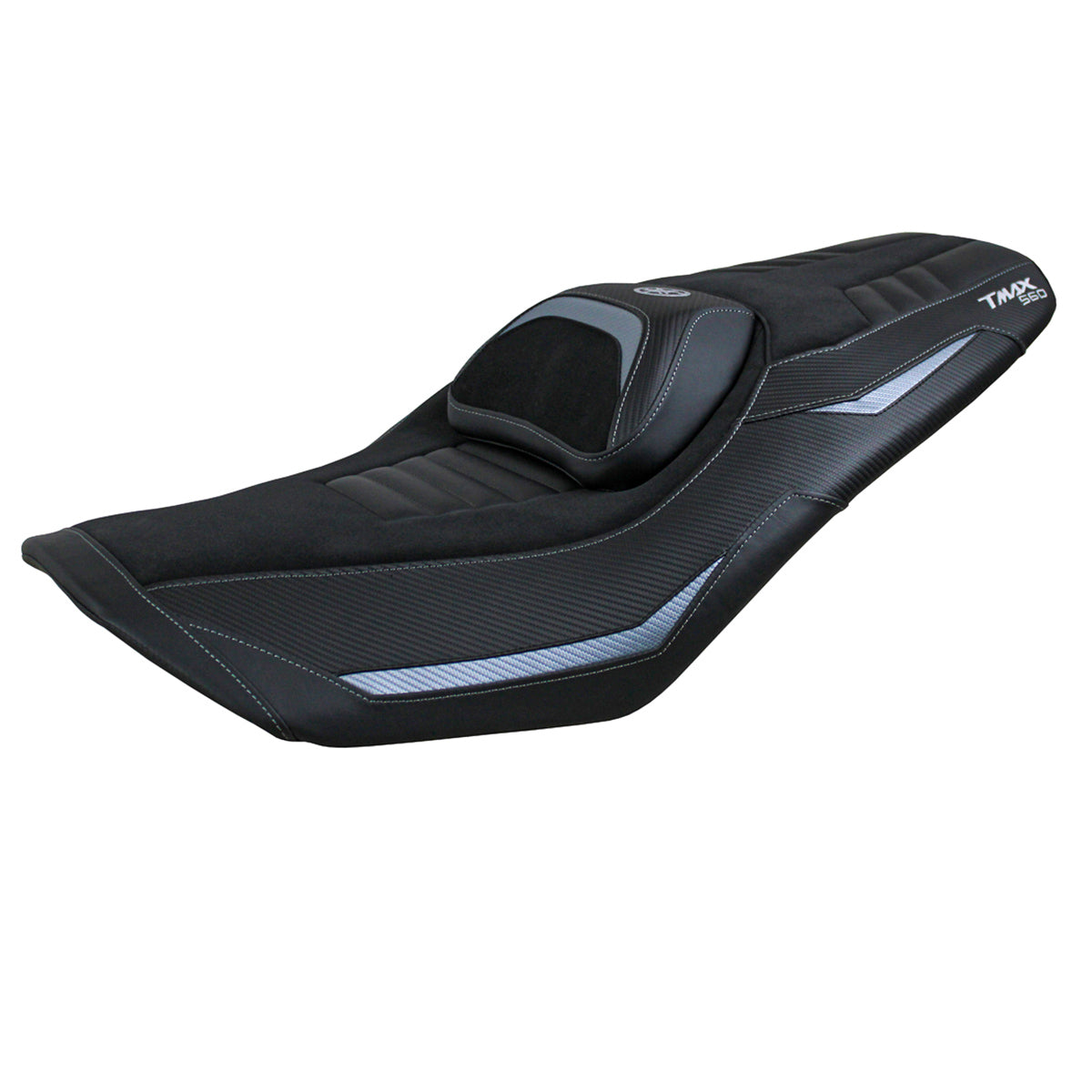 Yamaha T-Max 560 2022-2025 Seat Cover Tappezzeria Italia TPZ in Grey and Black