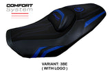 Yamaha T-Max 560 2022-2026 Seat Cover TPZ Italia Comfort Blue Black
