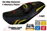 Yamaha T-Max 560 2022-2026 Seat Cover TPZ Italia Comfort Yellow Black