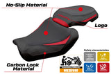 Funda de asiento Yamaha Tracer 9 / 9 GT 2025 Tappezzeria Italia TPZ Rojo Negro