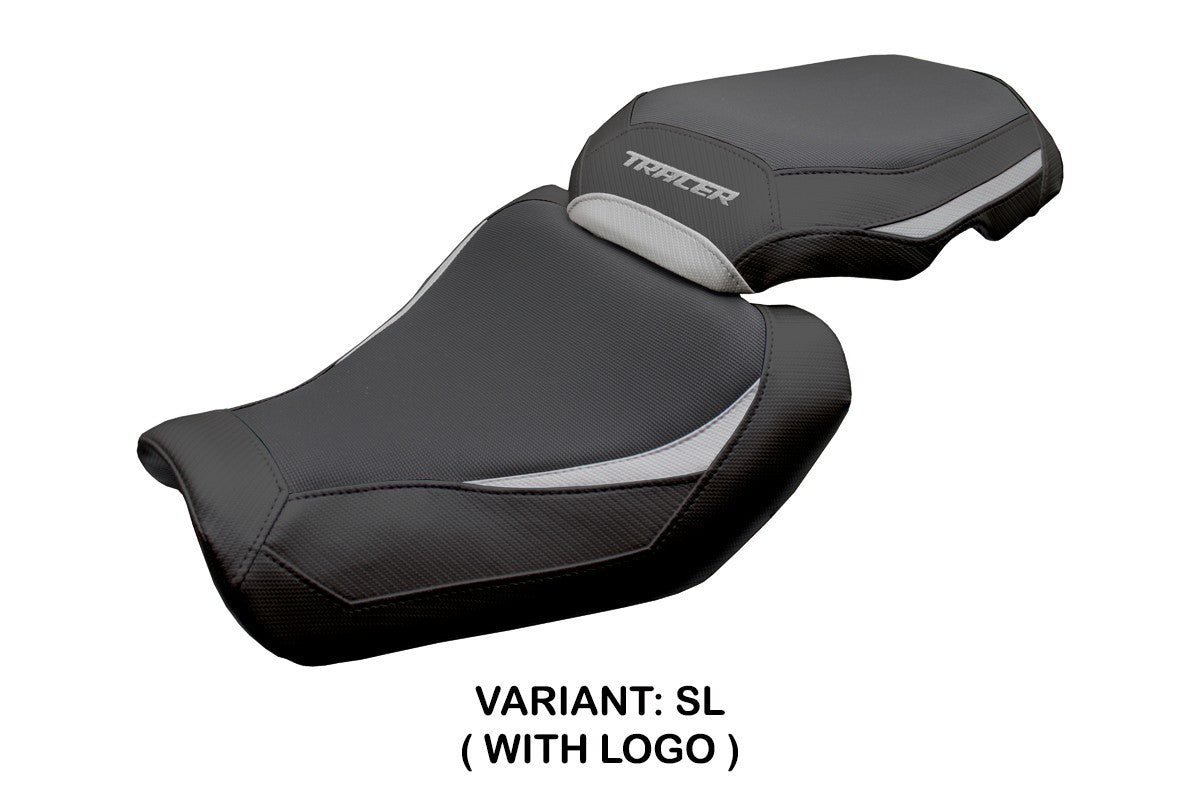 Funda de asiento Yamaha Tracer 9 / 9 GT 2025 Tappezzeria Italia TPZ Plata Negro