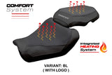 Yamaha Tracer 9 / 9 GT 2025 Seat Cover Tappezzeria Italia TPZ Heating Comfort Black