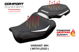 Yamaha Tracer 9 / 9 GT 2025 Seat Cover Tappezzeria Italia TPZ Heating Comfort White Black