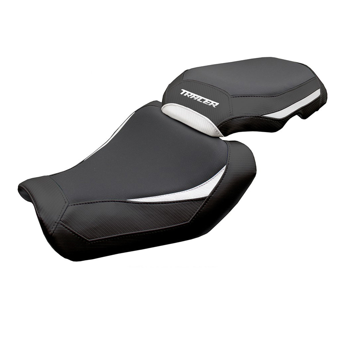 Funda de asiento Yamaha Tracer 9 / 9 GT 2025 Tappezzeria Italia TPZ Comfort Blanco Negro