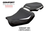 Funda de asiento Yamaha Tracer 9 / 9 GT 2025 Tappezzeria Italia TPZ Comfort Blanco Negro