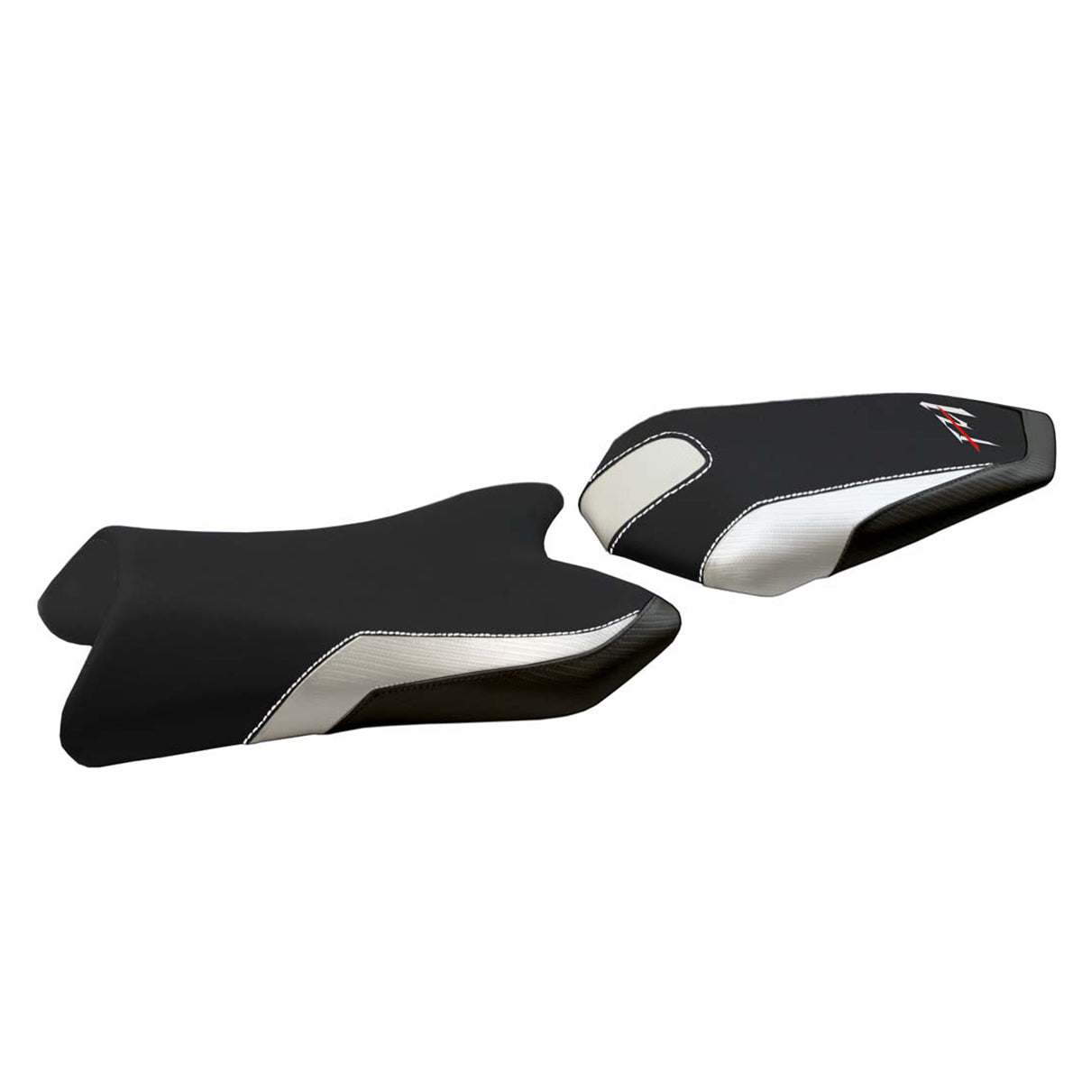 Funda de asiento Yamaha FZ1 y Fazer 2006-2016 Tappezzeria Italia TPZ en blanco