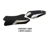 Yamaha FZ1 2006-2016 Seat Cover Tappezzeria Italia TPZ in White and Black