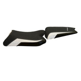 Yamaha FZ8 2010-2016 Seat Cover Tappezzeria Italia TPZ in White and Black
