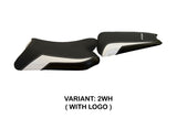 Yamaha FZ8 2010-2016 Seat Cover Tappezzeria Italia TPZ in White and Black