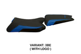 Yamaha FZ8 2010-2016 Seat Cover Tappezzeria Italia TPZ in Blue and Black