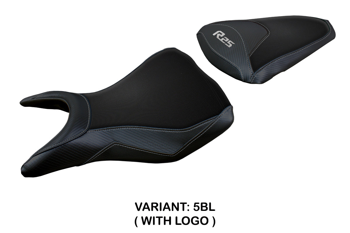 Yamaha YZF R25 2014-2020 Seat Cover Tappezzeria Italia TPZ in Black