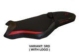 Funda de asiento Yamaha MT-10 FZ10 2017-2025 Tappezzeria Italia TPZ en rojo y negro