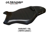 Yamaha MT-10 FZ10 2017-2025 Seat Cover Tappezzeria Italia TPZ Ultragrip in Silver