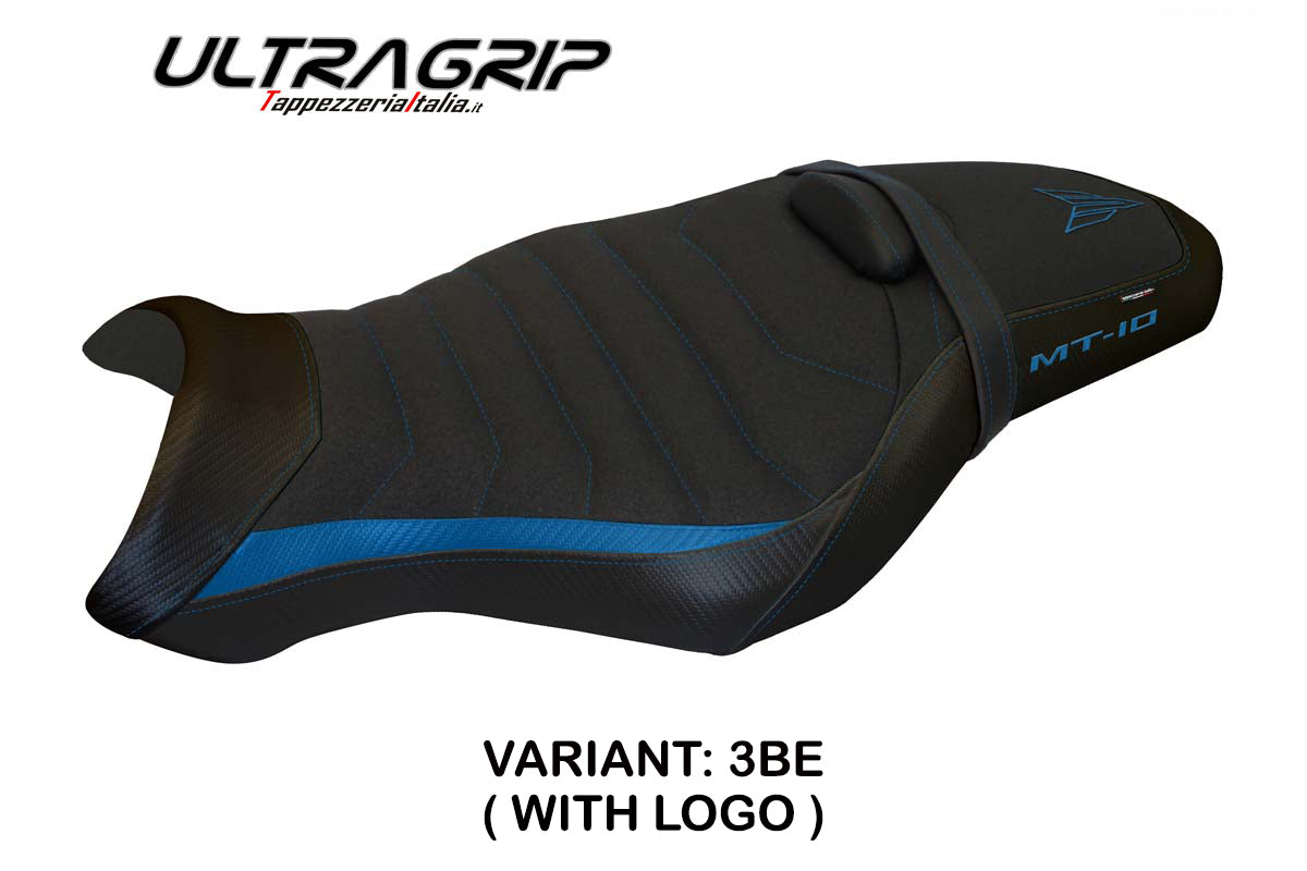 Yamaha MT-10 FZ10 2017-2025 Seat Cover Tappezzeria Italia TPZ Ultragrip in Blue