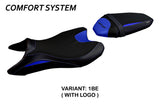 Yamaha MT-07 FZ07 2018-2024 Seat Cover Tappezzeria Italia TPZ Comfort in Blue