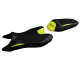 Funda de asiento Yamaha MT-07 FZ07 2018-2024 Tappezzeria Italia TPZ Comfort en amarillo