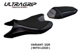 Funda de asiento Yamaha MT-07 FZ07 2018-2024 Tappezzeria Italia TPZ Ultragrip en gris
