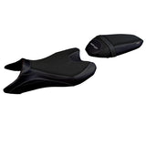Funda de asiento Yamaha MT-07 FZ07 2018-2024 Tappezzeria Italia TPZ Ultragrip en negro