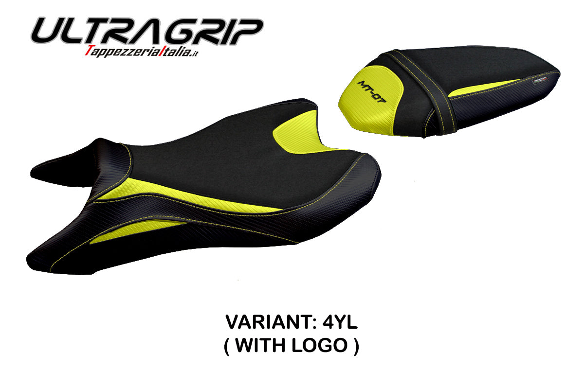 Yamaha MT-07 FZ07 2018-2024 Seat Cover Tappezzeria Italia TPZ Ultragrip in Yellow