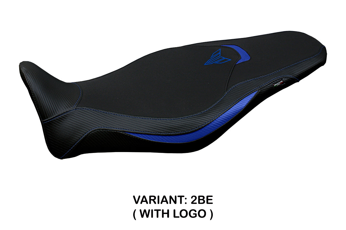Yamaha MT-09 FZ09 2021-2023 Seat Cover Tappezzeria Italia TPZ in Blue and Black