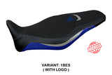 Yamaha MT-09 FZ09 2021-2023 Seat Cover Tappezzeria Italia TPZ in Blue, Silver and Black