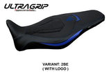 Yamaha MT-09 FZ09 2021-2023 Seat Cover Tappezzeria Italia TPZ Ultragrip in Blue and Black
