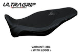 Funda de asiento Yamaha MT-09 FZ09 2021-2023 Tappezzeria Italia TPZ Ultragrip en negro