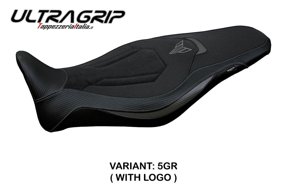 Yamaha MT-09 FZ09 2021-2023 Seat Cover Tappezzeria Italia TPZ Ultragrip in Grey and Black