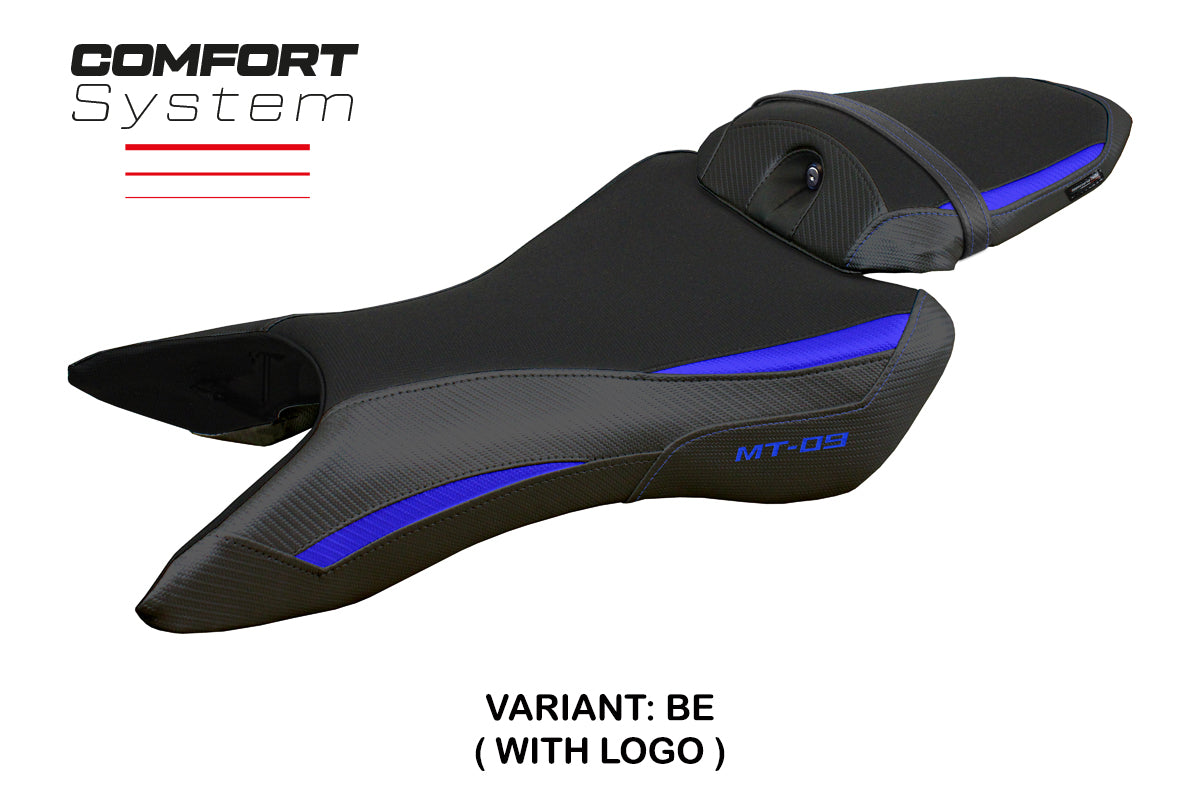 Yamaha MT-09 2024 Seat Cover Tappezzeria Comfort Blue Black