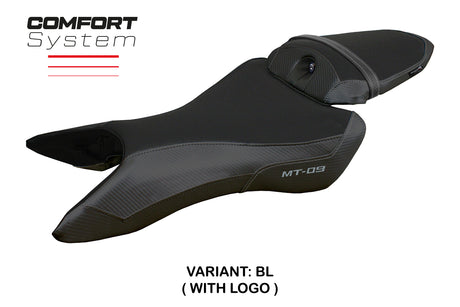 Yamaha MT-09 2024 Seat Cover Tappezzeria Comfort Black