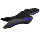 Yamaha MT-09 2024 Seat Cover Tappezzeria Ultragrip Suede Blue Black