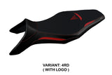 Funda de asiento Yamaha MT-09 FZ09 2013-2020 Tappezzeria Italia TPZ en rojo