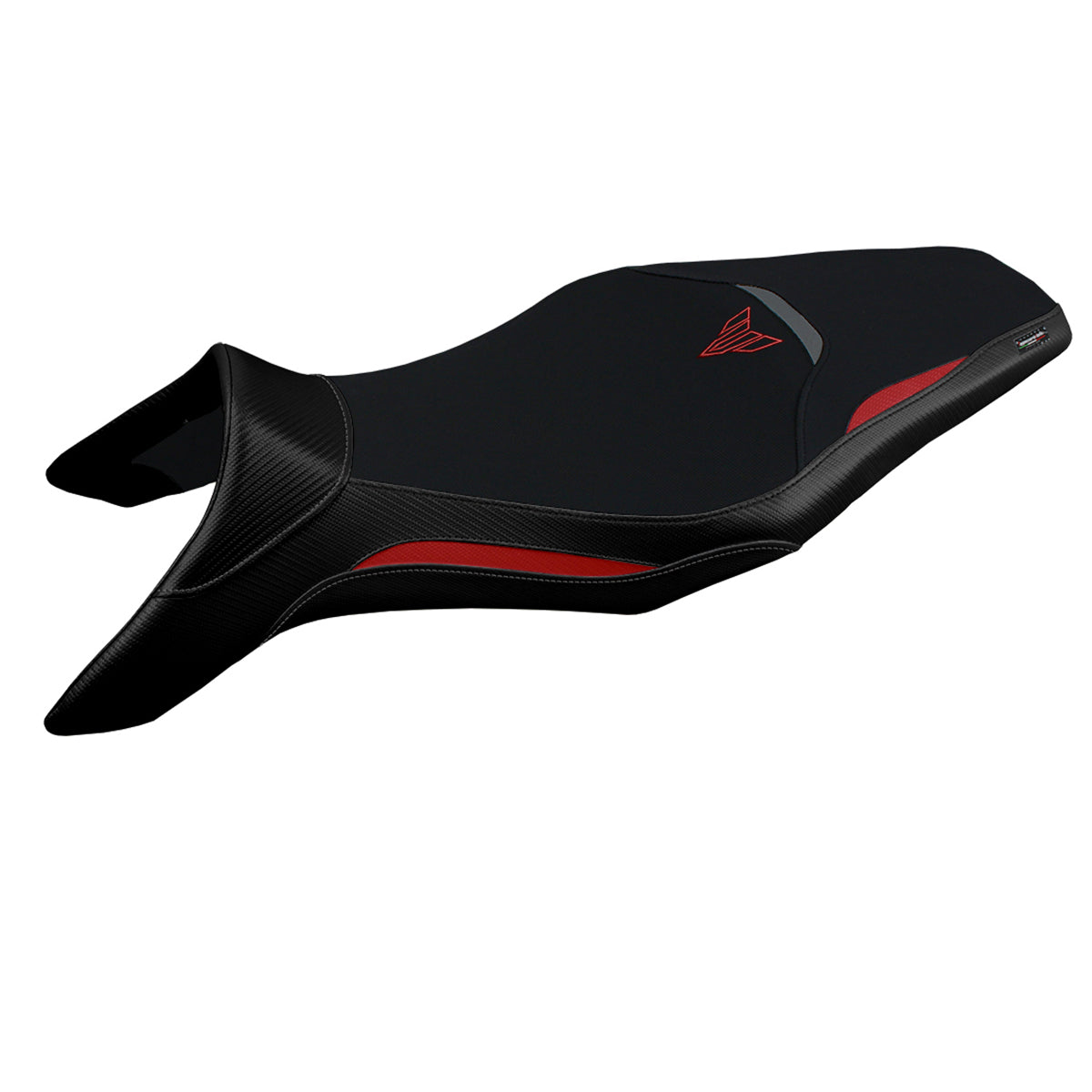Yamaha MT-09 FZ09 2013-2020 Seat Cover Tappezzeria Italia TPZ in Red and Grey