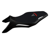 Funda de asiento Yamaha MT-09 FZ09 2013-2020 Tappezzeria Italia TPZ Comfort en blanco y rojo