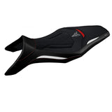 Yamaha MT-09 FZ09 2013-2020 Seat Cover Tappezzeria Italia TPZ Ultragrip in White and Red